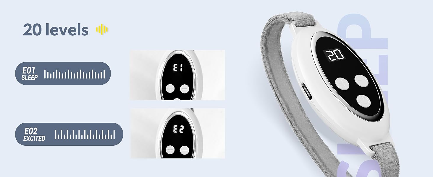 I YAN Rechargeable Sleep Aid Device handheld microcurrent massager for sleep improvement, insomnia, and anxiety relief.